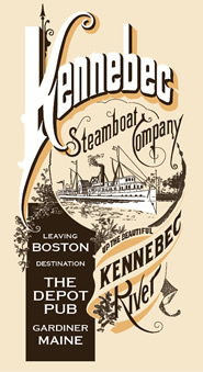 Brochure for Kennebec Steamboat Company by DG Communication Arts DG Communication Arts.